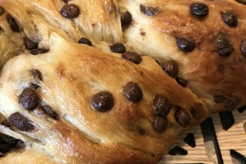 Cliquez pour zoomer ! Brioche tressée à la mie filante Thermomix par Cooky_1