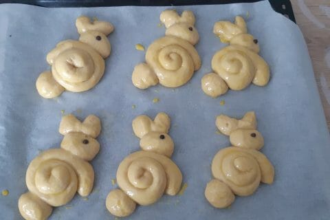 Cliquez pour zoomer ! Brioches lapin de Pâques Thermomix par Nenete01