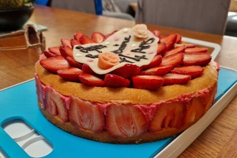 Cliquez pour zoomer ! Fraisier Thermomix par Alexandra_13