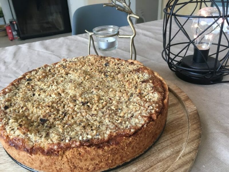 Cliquez pour zoomer ! Tarte aux pommes façon crumble Thermomix par Myriam_lch
