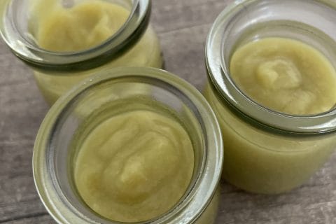 Cliquez pour zoomer ! Compote pomme rhubarbe à la vanille Thermomix par emy62138