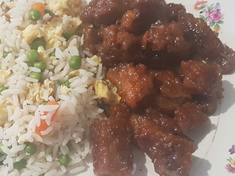 Cliquez pour zoomer ! Porc au caramel Thermomix par C.zouzou