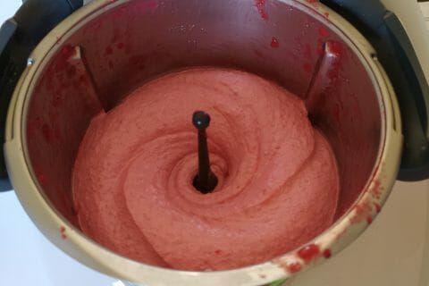Cliquez pour zoomer ! Sorbet framboise au Thermomix