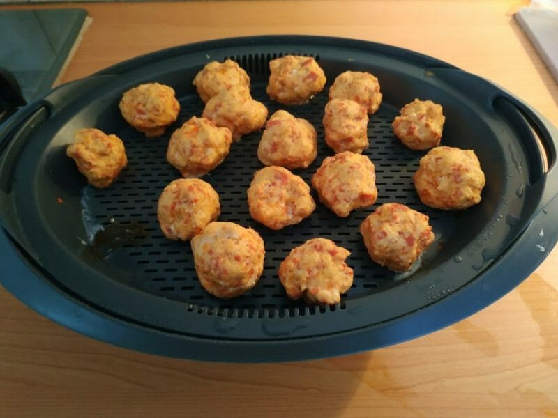 Cliquez pour zoomer ! Boulettes de poulet au chorizo Thermomix par StephanieGui