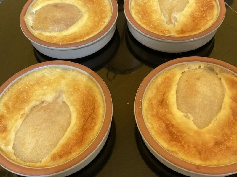 Cliquez pour zoomer ! Petits flans à la poire Thermomix par Sirthaal
