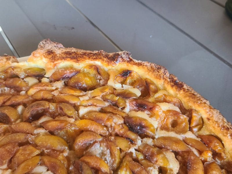 Cliquez pour zoomer ! Tarte aux mirabelles Thermomix par linaelle🍪🍵