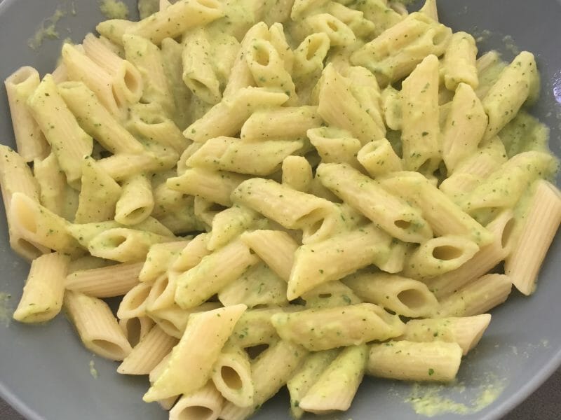 Cliquez pour zoomer ! Farfalle à la crème de courgettes Thermomix par krisorka