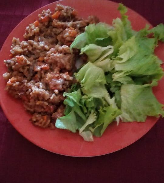 Cliquez pour zoomer ! Risotto à la bolognaise Thermomix par Miny