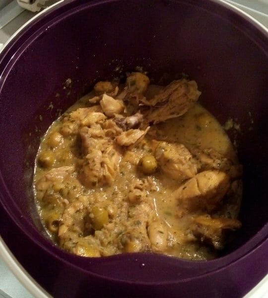 Cliquez pour zoomer ! Tajine de poulet aux olives Thermomix par Miny