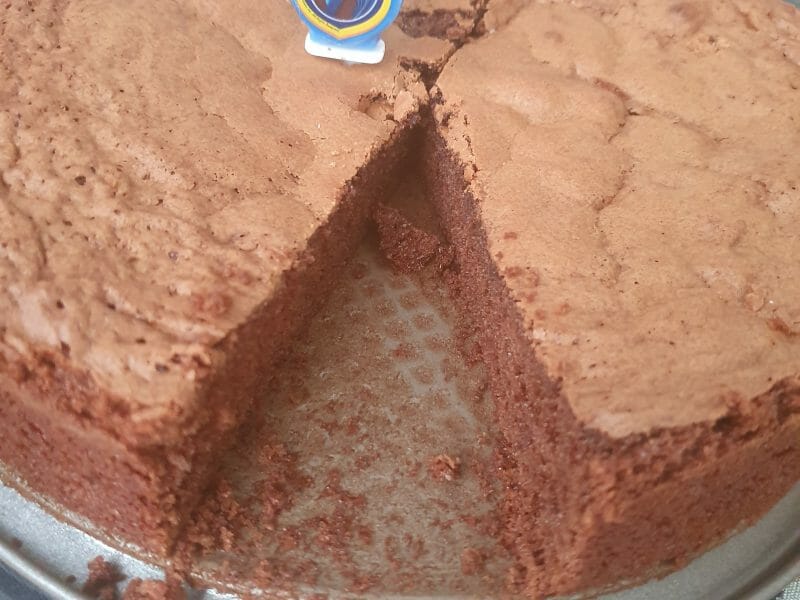 Cliquez pour zoomer ! Gâteau au chocolat des écoliers Thermomix par Noham