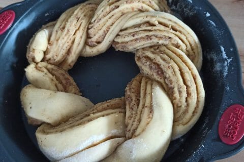 Cliquez pour zoomer ! Brioche à la crème d’amande Thermomix par Krole