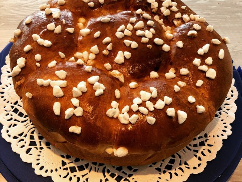 Cliquez pour zoomer ! Brioche tressée à la mie filante Thermomix par Daniela89