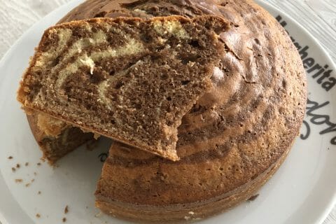 Cliquez pour zoomer ! Gâteau zébré Thermomix par Daniela89