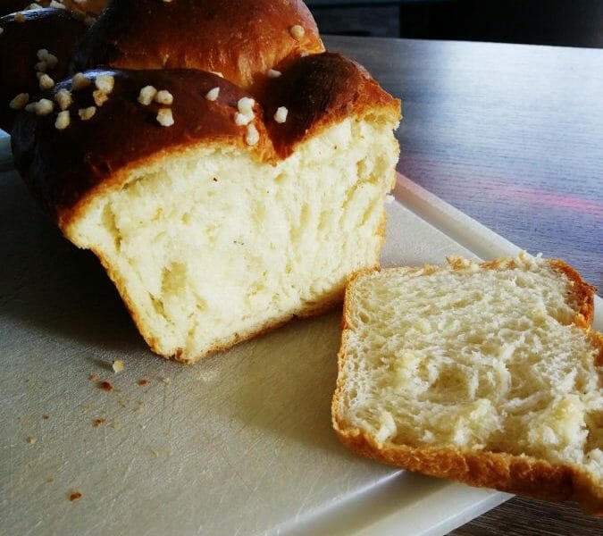 Cliquez pour zoomer ! Brioche sans beurre, sans oeufs Thermomix par Linda68580