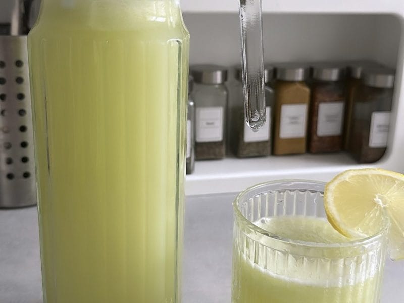 Cliquez pour zoomer ! Limonade au concombre Thermomix par assl3m