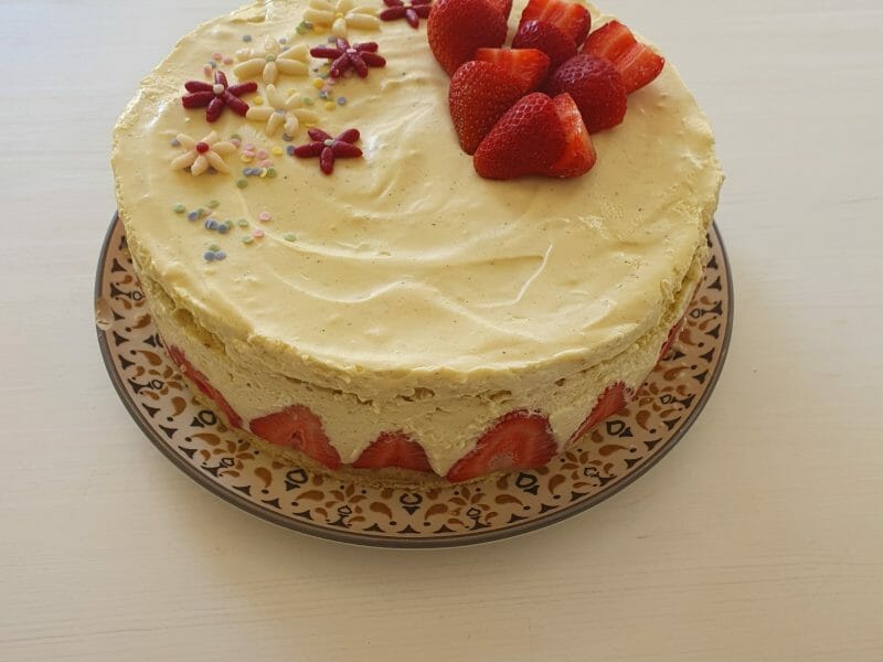 Cliquez pour zoomer ! Fraisier Thermomix par Julie_33