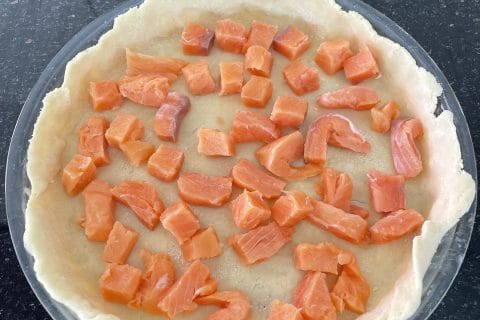 Cliquez pour zoomer ! Quiche saumon et courgettes Thermomix par Adeline_14