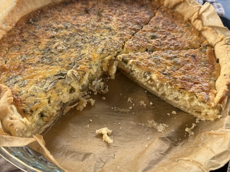 Cliquez pour zoomer ! Quiche au thon et aux olives vertes Thermomix par Adeline_14