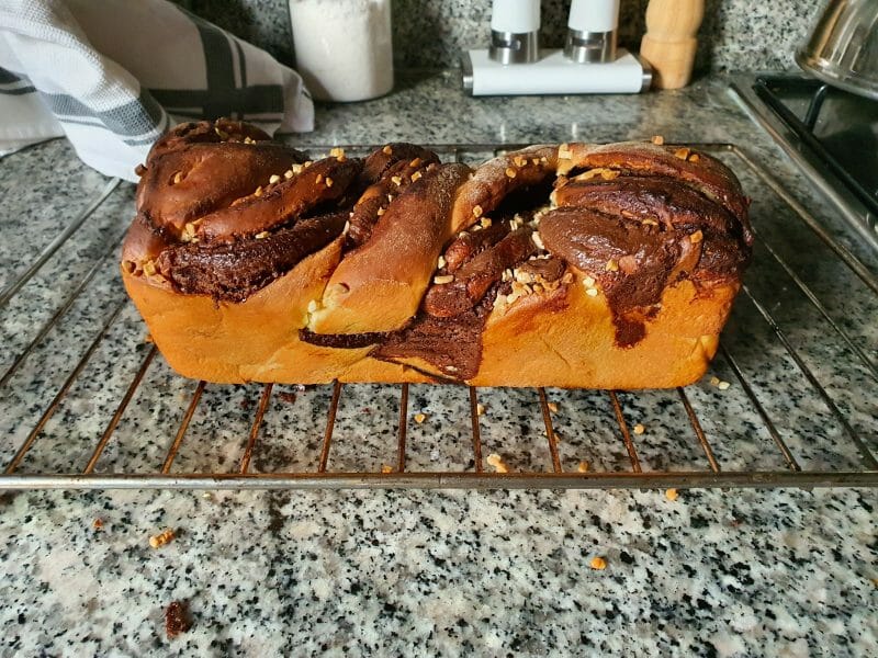 Cliquez pour zoomer ! Brioche à la crème d’amande Thermomix par Bezin