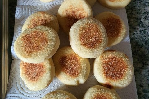 Cliquez pour zoomer ! Muffins anglais Thermomix par Bezin