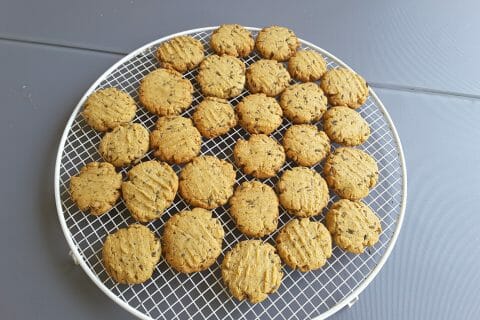 Cliquez pour zoomer ! Cookies à la lavande au Thermomix