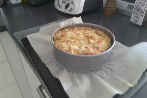 Cliquez pour zoomer ! Gâteau invisible aux courgettes au Thermomix