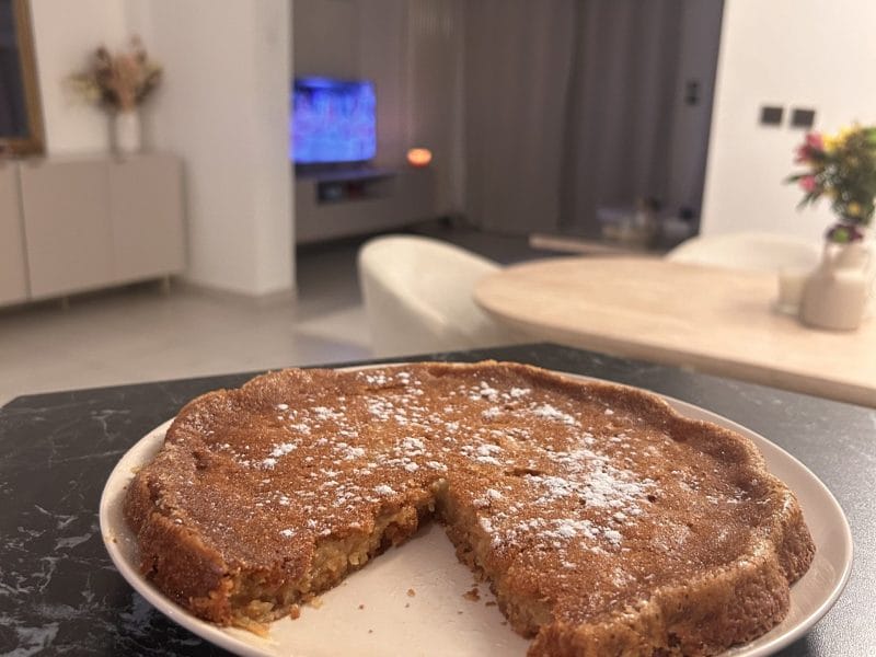 Cliquez pour zoomer ! Moelleux aux pommes Thermomix par sasoulps