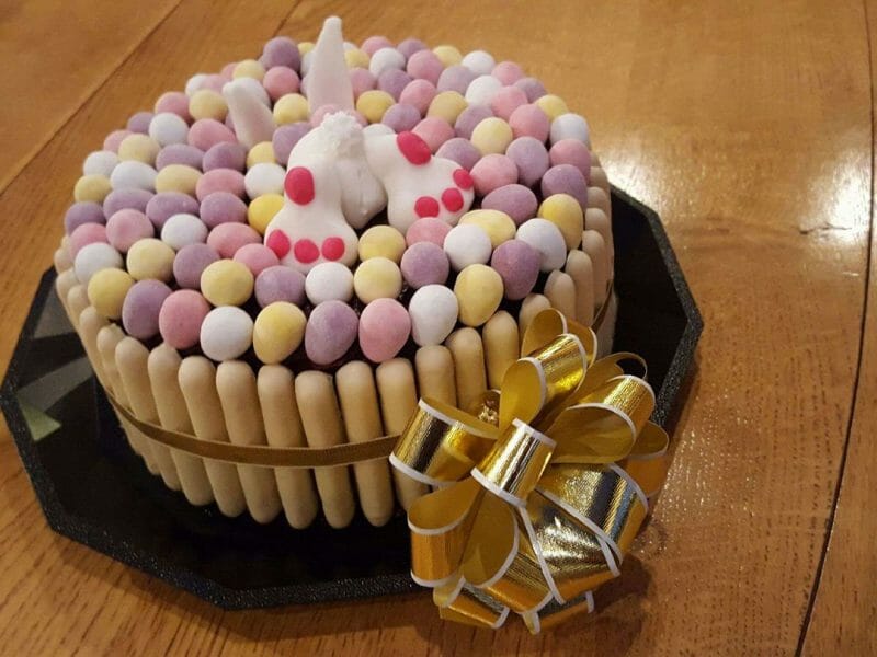 Cliquez pour zoomer ! Gâteau lapin de Pâques Thermomix par 51 MARNE
