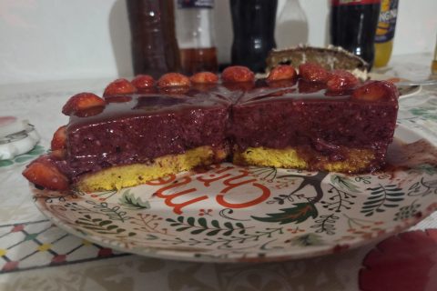 Cliquez pour zoomer ! Bavarois aux framboises Thermomix par jrstyl