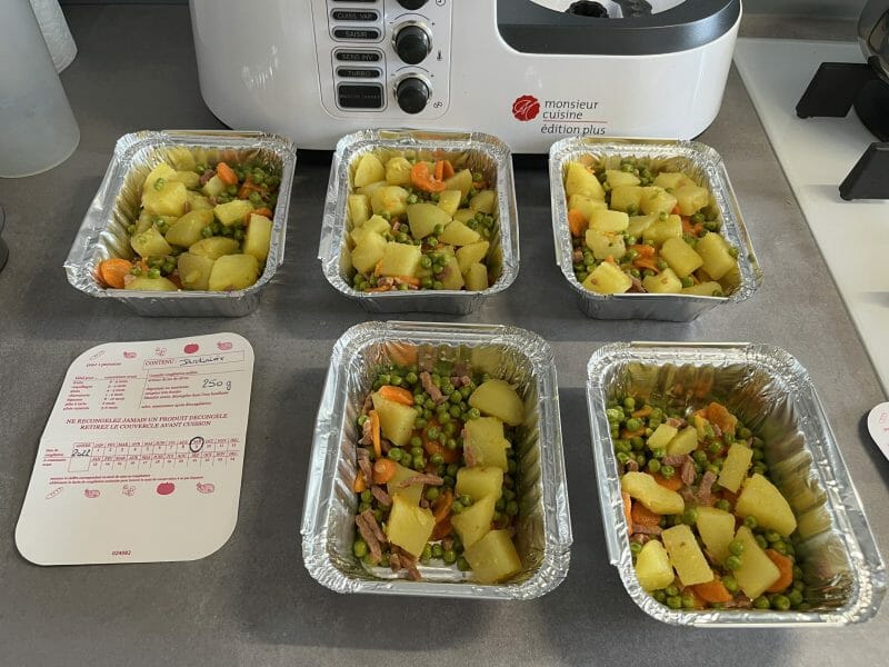 Cliquez pour zoomer ! Jardinière de légumes aux lardons Thermomix par nadmily