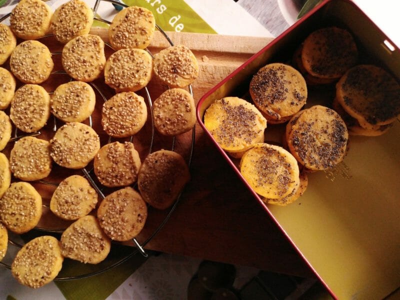 Cliquez pour zoomer ! Sablés au parmesan Thermomix par Pascalou