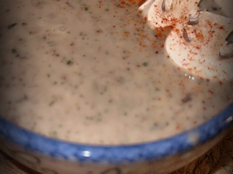 Cliquez pour zoomer ! Velouté de champignons Thermomix par Ceciii13