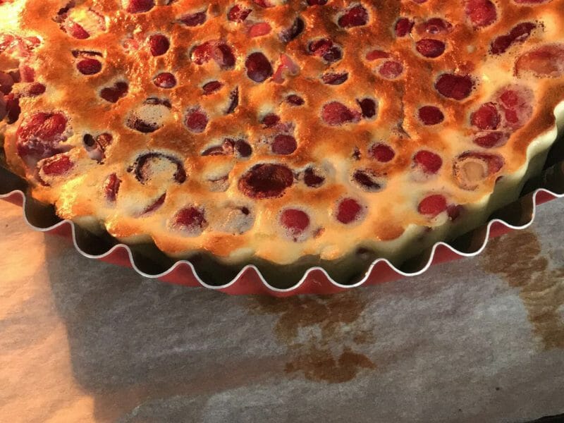 Cliquez pour zoomer ! Clafoutis aux cerises Thermomix par mimi261