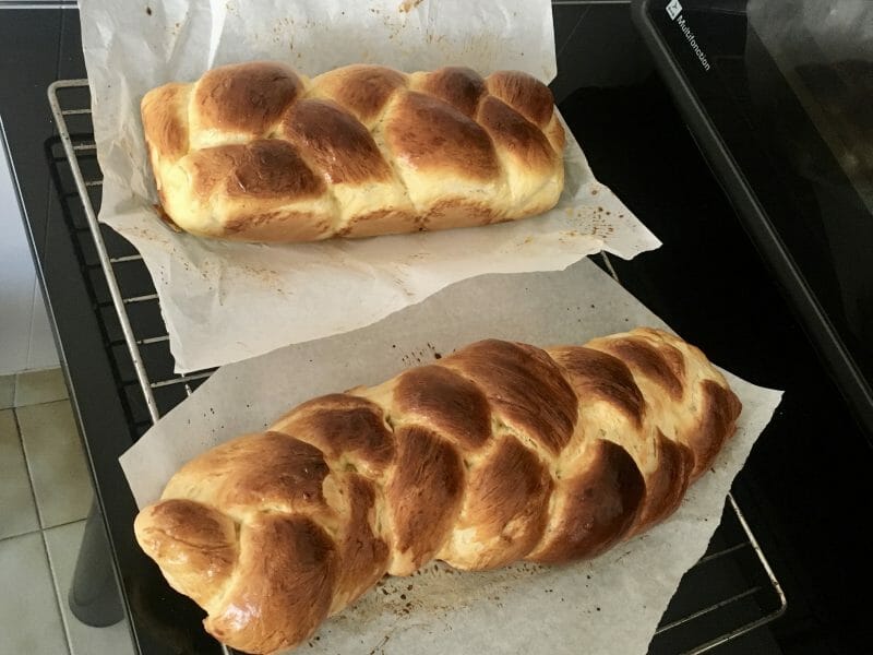 Cliquez pour zoomer ! Brioche tressée à la mie filante Thermomix par Wokeee
