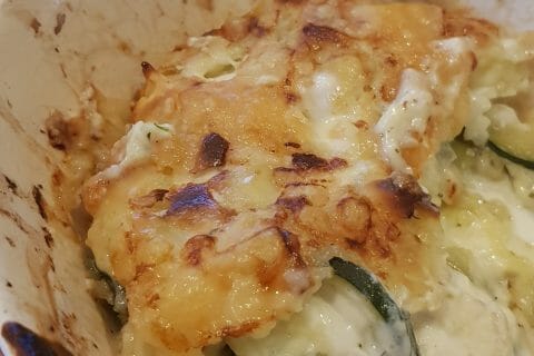 Cliquez pour zoomer ! Gratin de ravioles aux courgettes au Thermomix