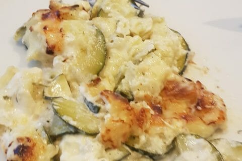 Cliquez pour zoomer ! Gratin de ravioles aux courgettes au Thermomix