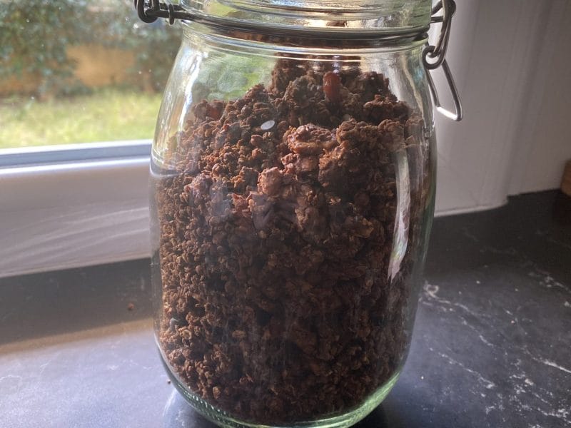 Cliquez pour zoomer ! Granola au chocolat Thermomix par Bichette34