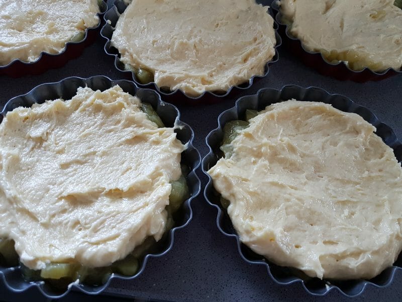 Cliquez pour zoomer ! Cobbler à la rhubarbe Thermomix par nounou25