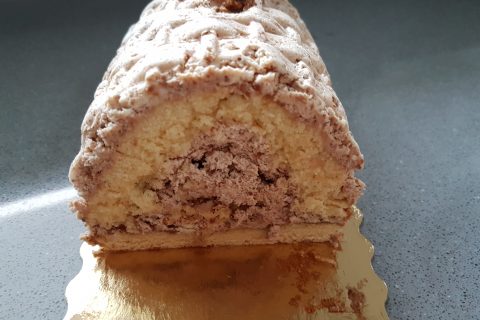 Cliquez pour zoomer ! Bûche Ferrero Rocher au Thermomix