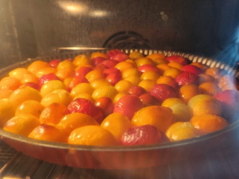 Cliquez pour zoomer ! Tatin de tomates cerises à la tapenade Thermomix par nounou25