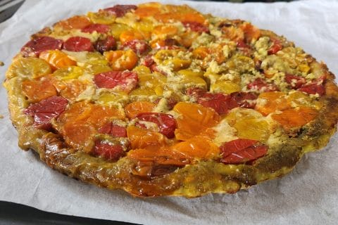 Cliquez pour zoomer ! Tatin de tomates cerises à la tapenade Thermomix par nounou25