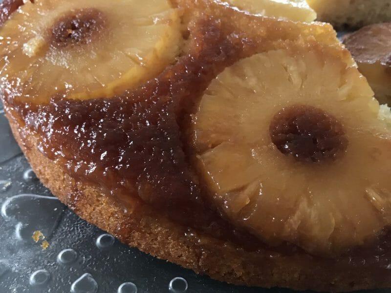 Cliquez pour zoomer ! Gâteau renversé à l’ananas Thermomix par Vio_Lette