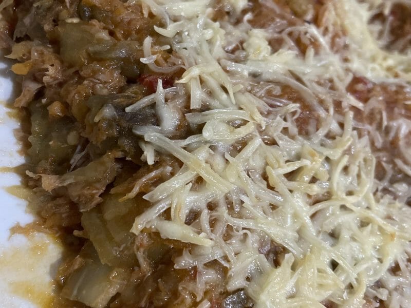 Cliquez pour zoomer ! Aubergines farcies au thon Thermomix par Vio_Lette