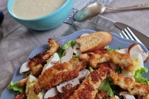 Cliquez pour zoomer ! Salade César Thermomix par Herve-Jannick