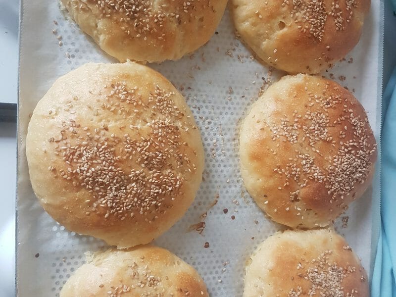 Cliquez pour zoomer ! Pains hamburger Thermomix par Marie-Laure2603