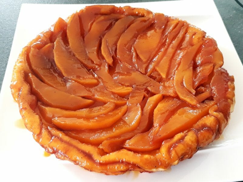 Cliquez pour zoomer ! Tarte tatin à la mangue Thermomix par Lucie_07000