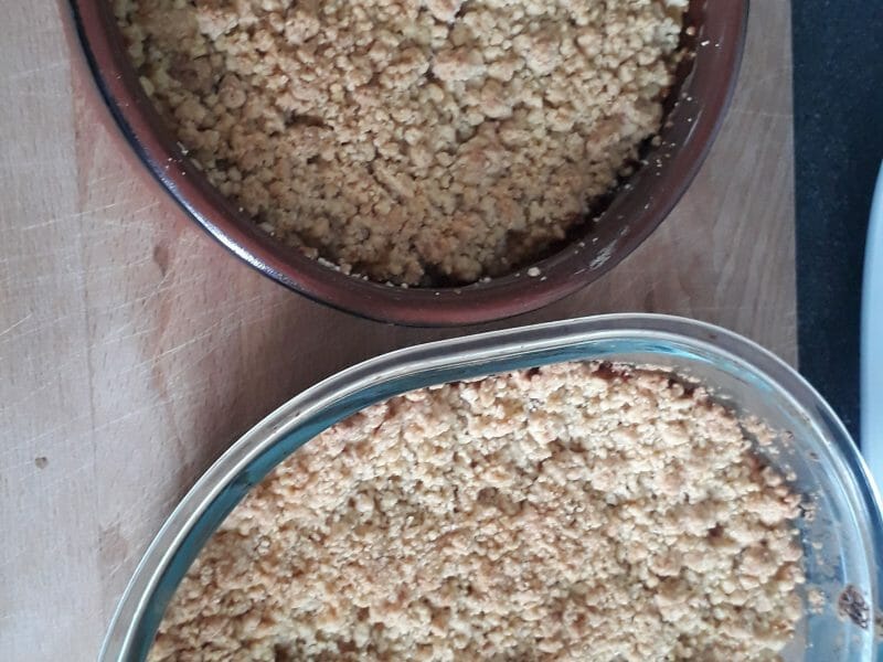 Cliquez pour zoomer ! Crumble aux Pommes Thermomix par Lucie_07000