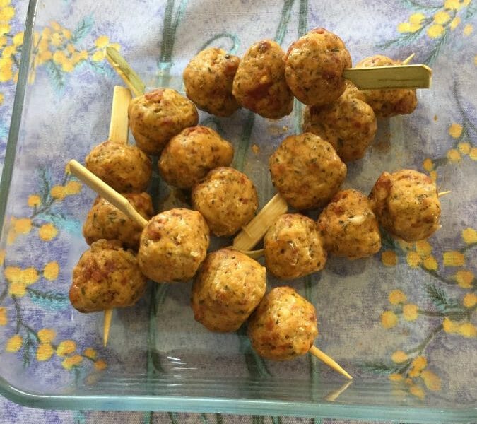 Cliquez pour zoomer ! Boulettes de poulet au chorizo Thermomix par uruk76