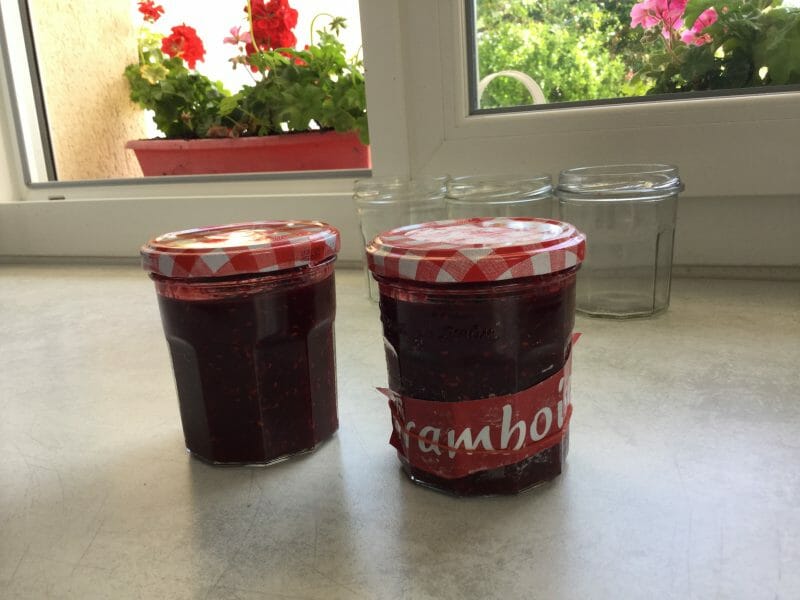 Confiture de framboises au Thermomix - Cookomix