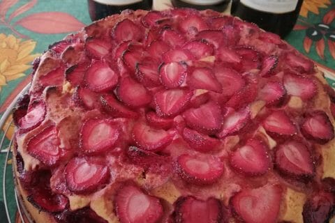 Cliquez pour zoomer ! Gâteau aux fraises Thermomix par Melimeloo